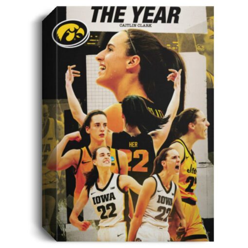 Player of the Year Caitlin Clark Poster, Canvas $24.95