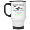 XP8400W White Travel Mug
