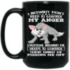 BM15OZ 15 oz. Black Mug