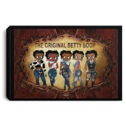 The Original Betty Boop Poster, Canvas $27.99