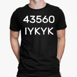 43560 Iykyk Shirt, Hoodie, Sweatshirt, Women Tee