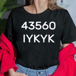 43560 Iykyk Shirt, Hoodie, Sweatshirt, Women Tee