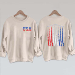 4th of July Red White Blue Air Force Shirt, Sweatshirt