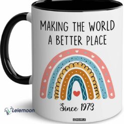 Making The World A Better Place Since 1973 Mug