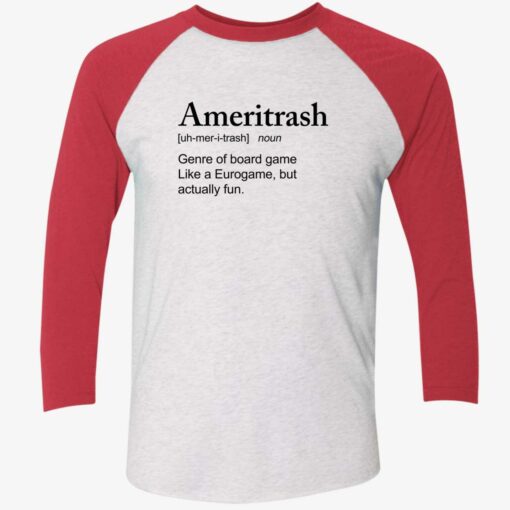 Ameritrash Genre Of Board Game Like A Eurogame But Actually Shirt, Hoodie, Sweatshirt, Women Tee $19.95