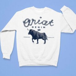 Ariat Denim Premium Quality Bull Western Shirt, Hoodie, Sweatshirt, Women Tee $19.95