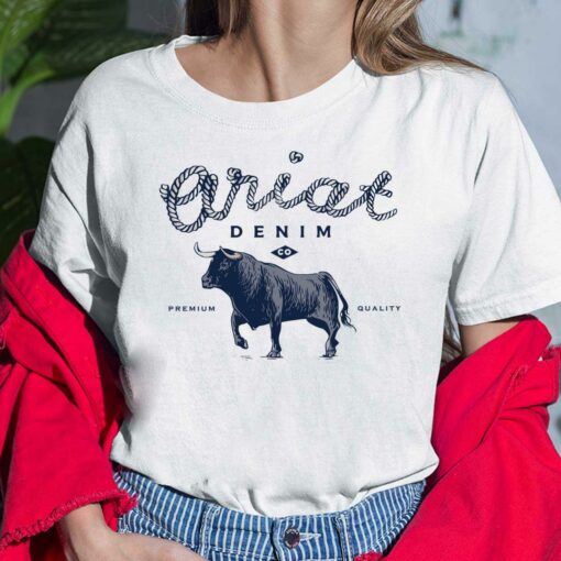 Ariat Denim Premium Quality Bull Western Shirt, Hoodie, Sweatshirt, Women Tee