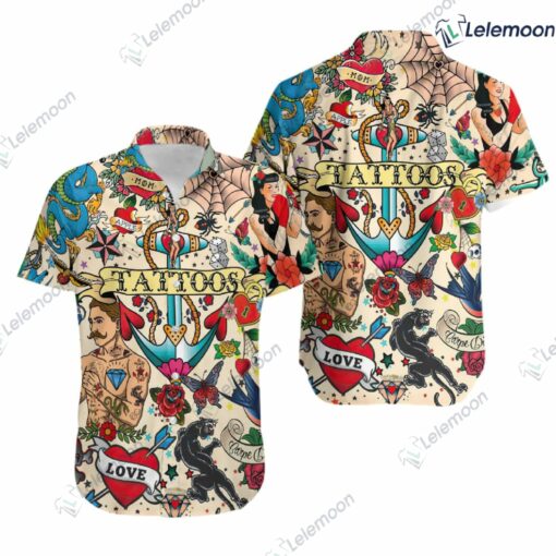 Art of Play Tattoo Hawaiian Shirt $34.95
