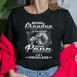 Being Grandpa Is An Honor Being Papa Is Princess Shirt, Hoodie, Sweatshirt, Women Tee