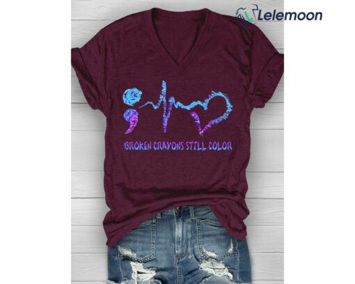 Broken Crayons Still Color Shirt