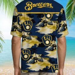 Brewers Hawaiian Shirt $34.95