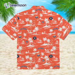 Houston Astros Palm Tree Hawaiian Shirt $34.95