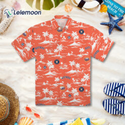 Houston Astros Palm Tree Hawaiian Shirt