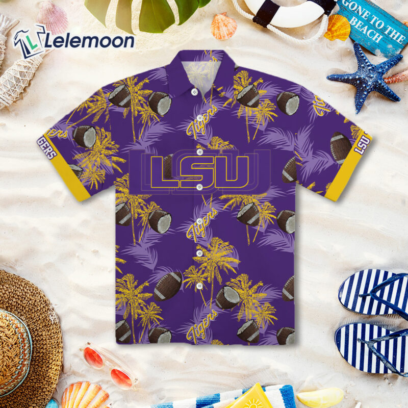 LSU Tigers Football Hawaiian Shirt LSU Tigers Football Hawaiian Shirt