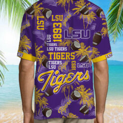 LSU Tigers Football Hawaiian Shirt $34.95 Burgerprint Endas Lele LSU Tigers football hawaiian shirt 8