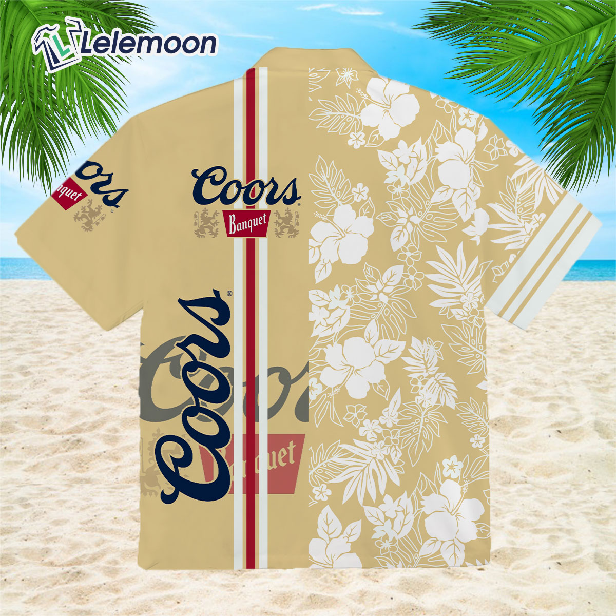 Vintage Tropical Flower Coors Light Hawaiian Shirt For Men And Women Gift  Hawaiian Beer - Banantees