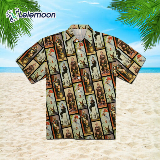 Haunted Mansion Stretch Paintings Parks Hawaiin Shirt