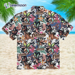 Houston Astros Floral Hawaiian Shirt $34.95