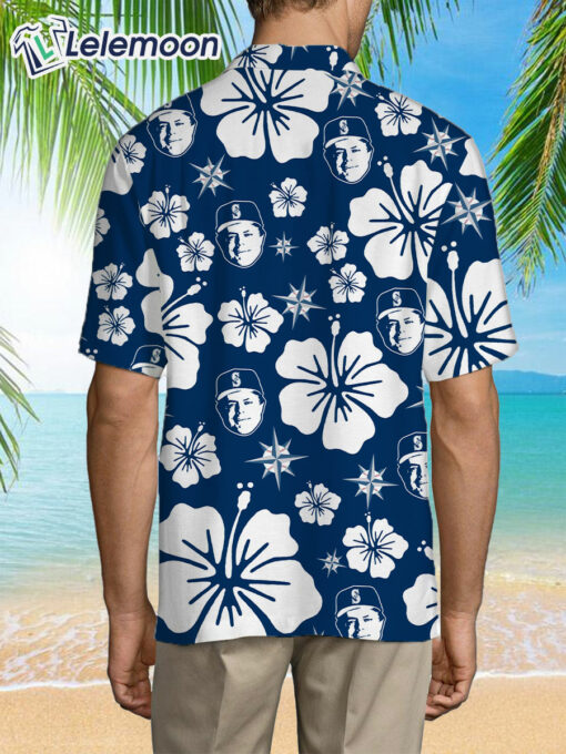 Lou Piniella Seattle Mariners Hawaiian Shirt