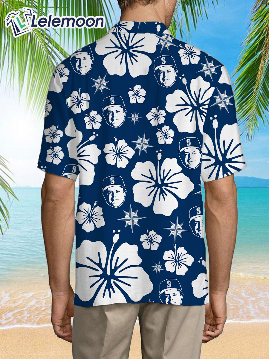 Lou Piniella Seattle Mariners Hawaiian Shirt