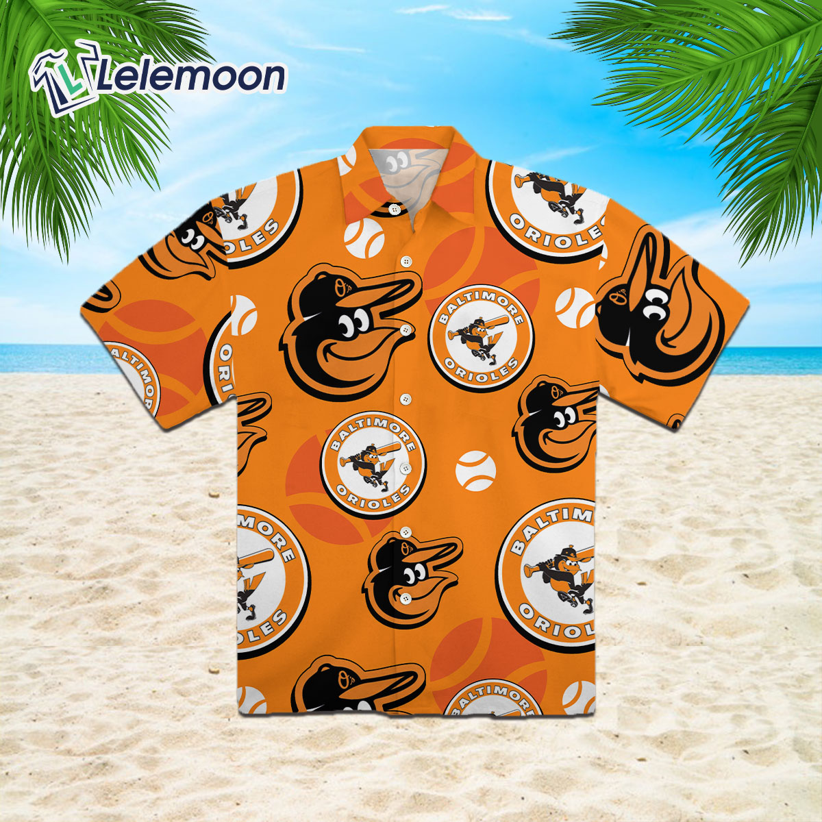 Baltimore Orioles 2023 Giveaway Hawaiian Shirt - Lelemoon