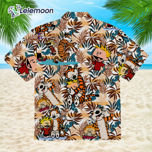 Calvin And Hobbes Summer Hawaiian Shirt $34.95