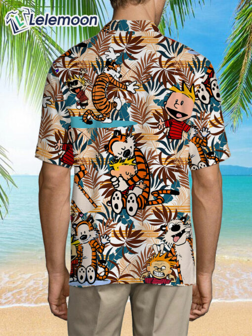 Calvin And Hobbes Summer Hawaiian Shirt $34.95