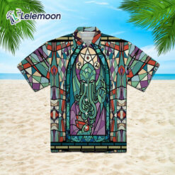 Cthulhu Church Stained Glass Hawaiian Shirt