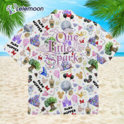 Epcot Figment Hawaiian Shirt $34.95 Burgerprint Lele Epcot Figment Hawaiian Shirt 6