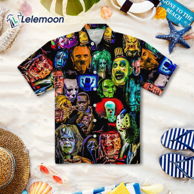 Horror Movie Hawaiian Shirt $34.95