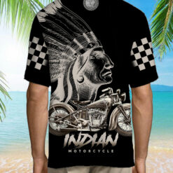 Indian Motorcycle Hawaiian Shirt $34.95 Burgerprint Lele Indian Motorcycle Hawaiian Shirt 8