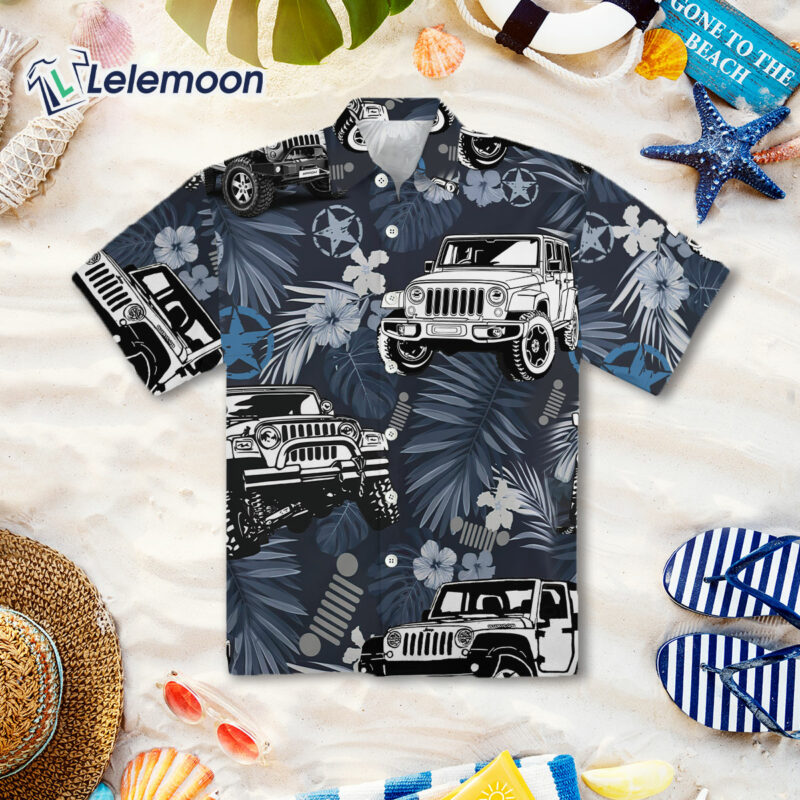 Jeep Car Fashion Hawaiian Shirt Jeep Car Fashion Hawaiian Shirt