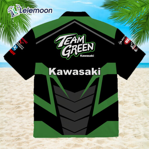 Kawasaki Racing Team Hawaiian Shirt $34.95