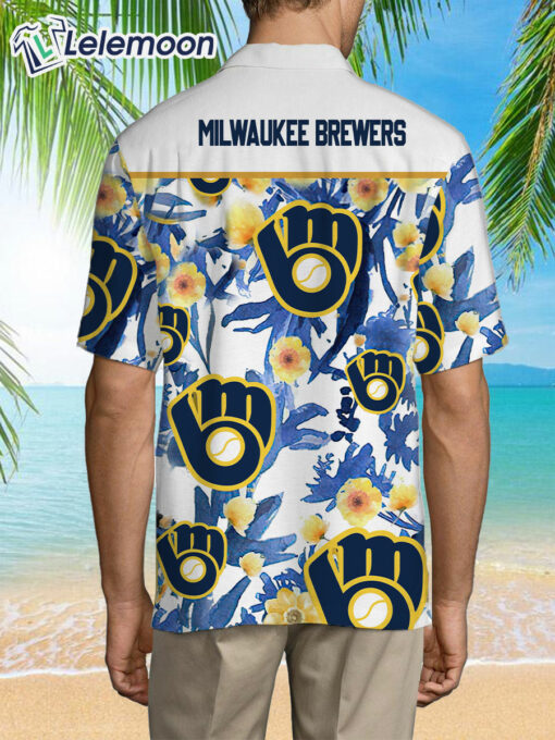 Milwaukee Brewers Hawaiian Shirt $34.95