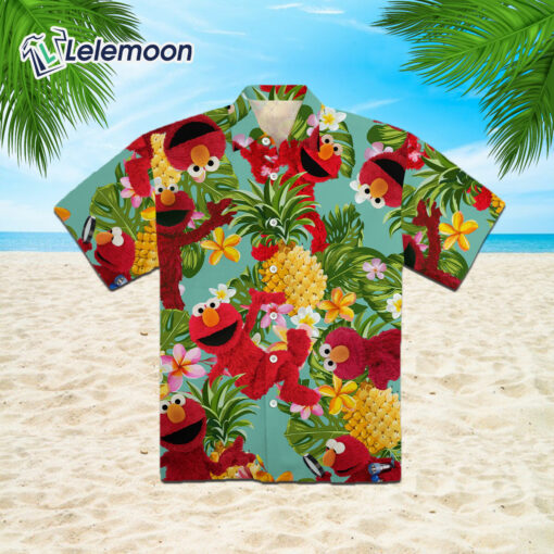 Sesame-Street-Elmo-Hawaiian-Shirt