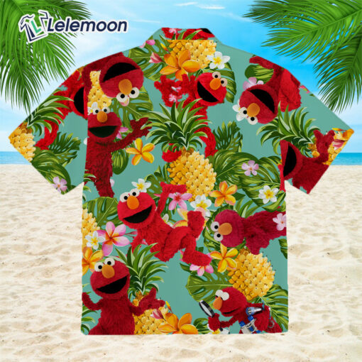 Sesame Street Elmo Hawaiian Shirt $34.95