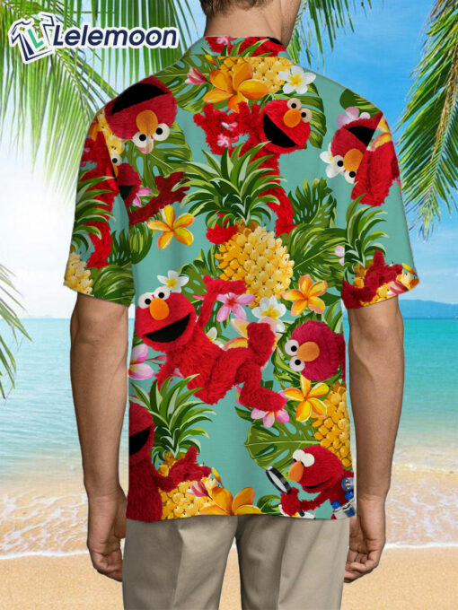 Sesame Street Elmo Hawaiian Shirt $34.95