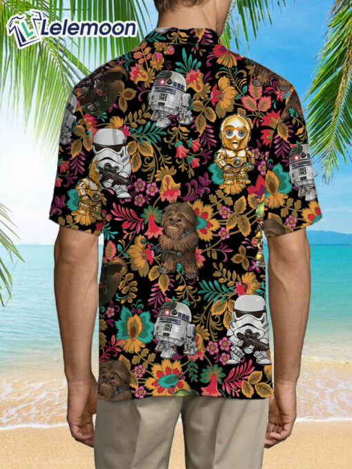 Star Wars Hawaiian Shirt $34.95 Burgerprint Lele Star Wars Hawaiian Shirt 8