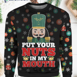 Put Your Nuts In My Mouth Christmas Sweater