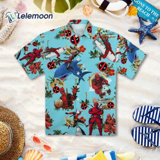 Deadpool Hawaiian Shirt $34.95