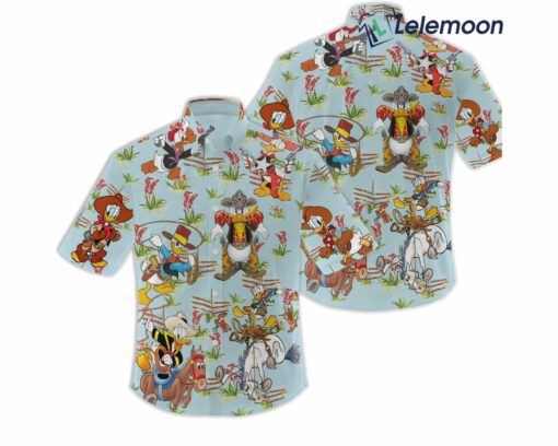 Donald Cowboy Hawaiian Shirt