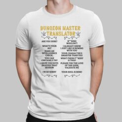 Dungeon Master Trannslator Shirt, Hoodie, Sweatshirt, Women Tee