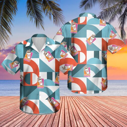 Dunkin Donuts Hawaiian Shirt $34.95