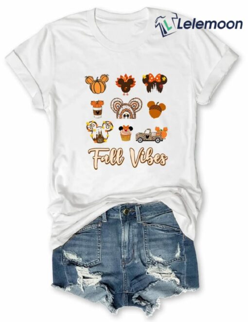 Fall Vibes Pumpkin Shirt