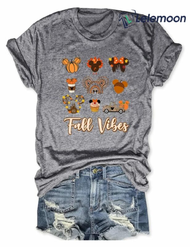 Fall Vibes Pumpkin Shirt Fall Vibes Pumpkin Shirt