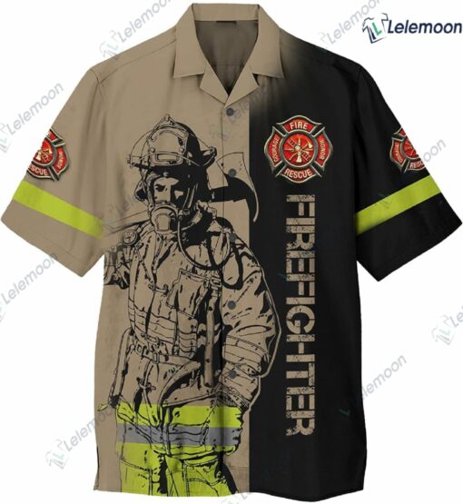 Firefighter Hawaiian Shirt
