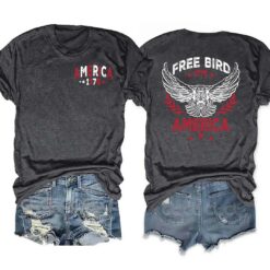 Free Bird 1776 America 4th Of July Shirt