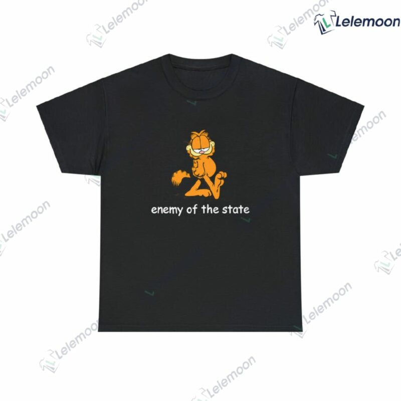 Garfield Enemy Of The State Shirt Garfield Enemy Of The State Shirt