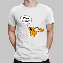 Garfield I Vape Mondays Shirt, Hoodie, Sweatshirt, Women Tee