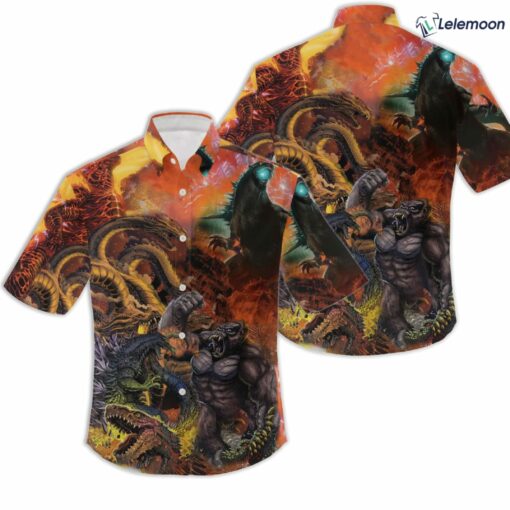 Godzilla Hawaiia Shirt